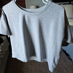 Lululemon Gray Short Sleeve T-Shirt